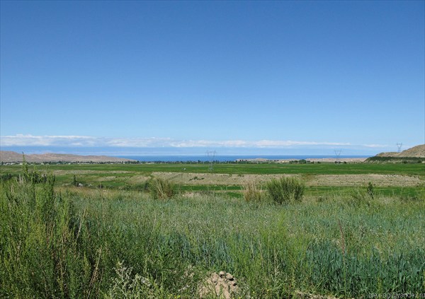 Дорога с перевала Тонг.